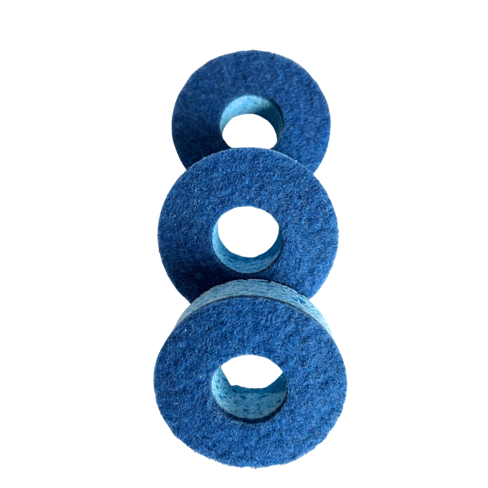 SPONGE/ Scrubex Blue Ripple Scrub Sponge, each – Croaker, Inc