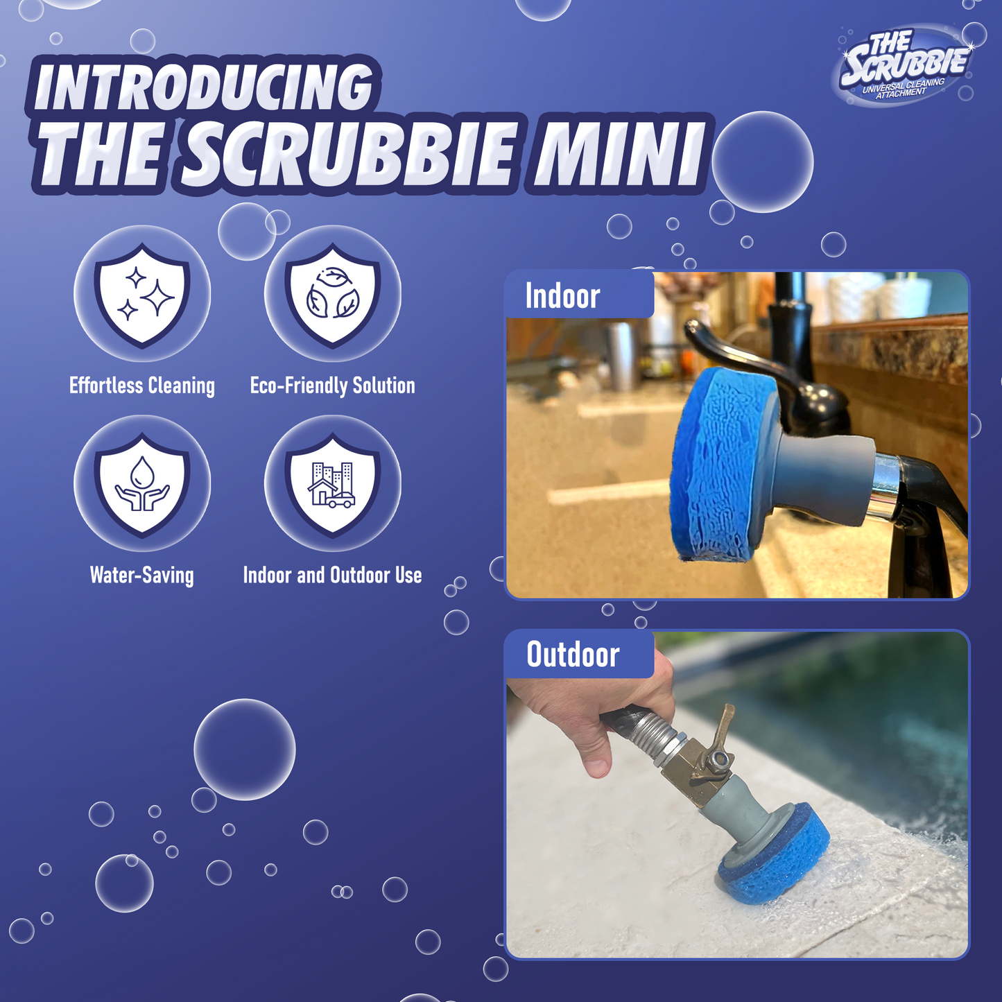 The Scrubbie Mini+ 2 Sponges.